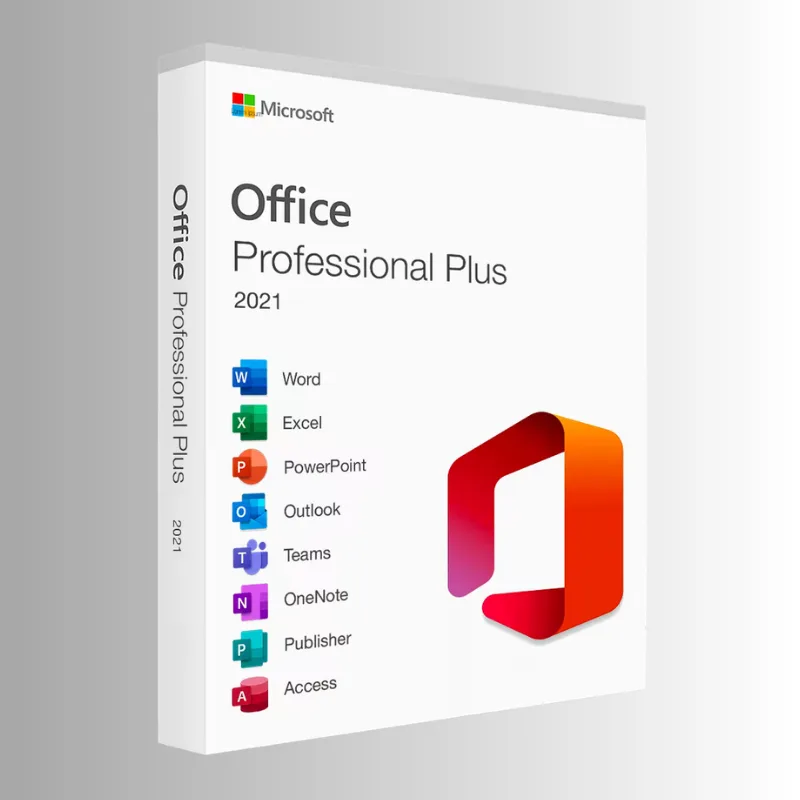 Microsoft Office Professional Plus 2021 - Microsoft Key (Global)